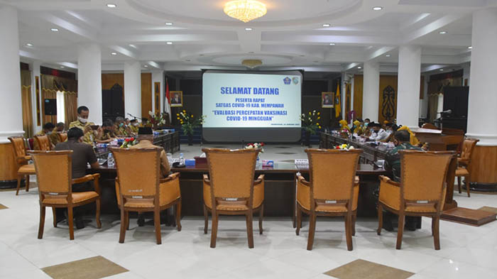 Capaian Vaksinasi Mempawah Masih Rendah, Muhktar : Kita Harus Tetap Semangat Terus