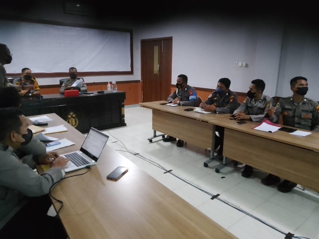 Wakapolres Kayong Utara Pimpin Rapat Persiapan Penandatanganan Konstruksi dan Fasilitas Umum