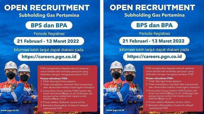 Apa itu BPS dan BPA PGN ? Bagaimana Cara Daftar BPS dan BPA PGN 2022 di https://careers.pgn.co.id ?