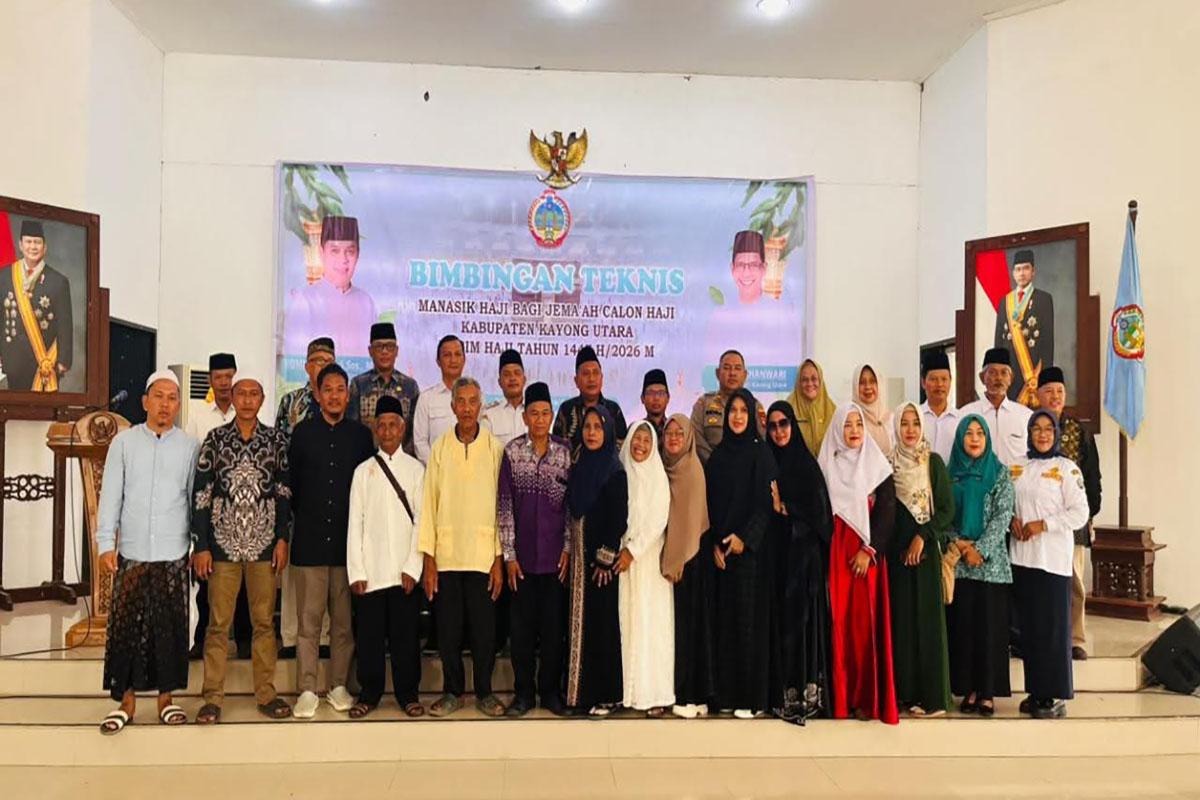 ‎Pemkab Kayong Utara Resmi Buka Manasik Haji, 12 CJH Ikuti Pembekalan