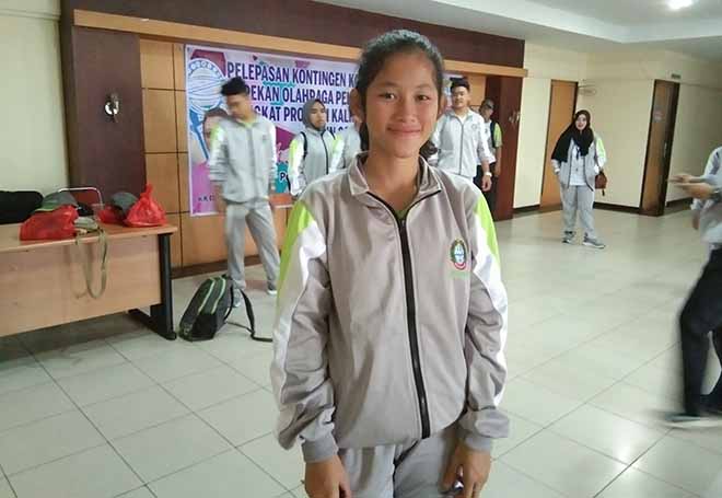 Tampil di Popda, Riska Latihan Setiap Hari