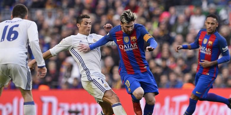 Kalah Telak Lawan FC Barcelona, Cristiano Ronaldo Murung Diperlakukan Seperti ini oleh Lionel Messi