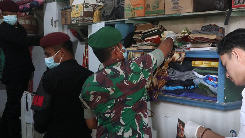 Rutan Sambas Gandeng TNI Polri Razia Kamar Warga Binaan