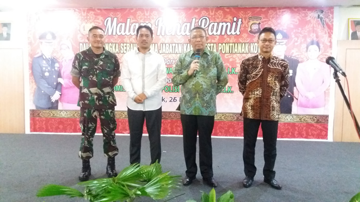 Dandim 1207 BS Satu Angkatan dengan Kapolres Lama dan Baru