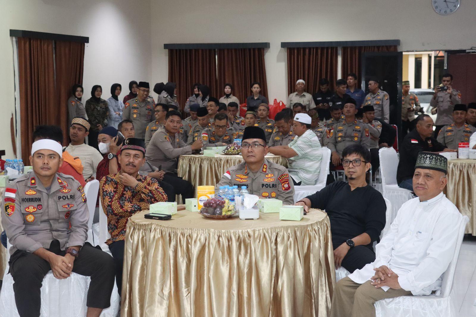 Pererat Sinergi, Polres Sambas Gelar Buka Puasa Bersama Wartawan