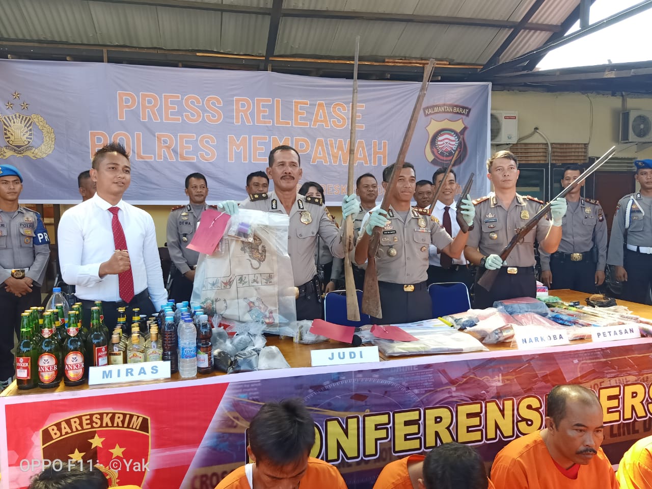 Ungkap 125 Kasus Dalam Dua Pekan, Didik: Peredaran Narkotika masih Marak di Mempawah