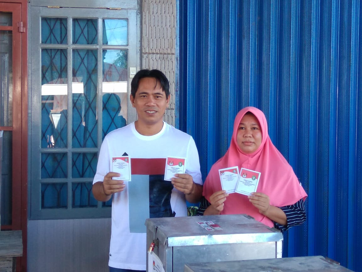 Satarudin Minta Doa dan Restu Emak Sebelum Nyoblos