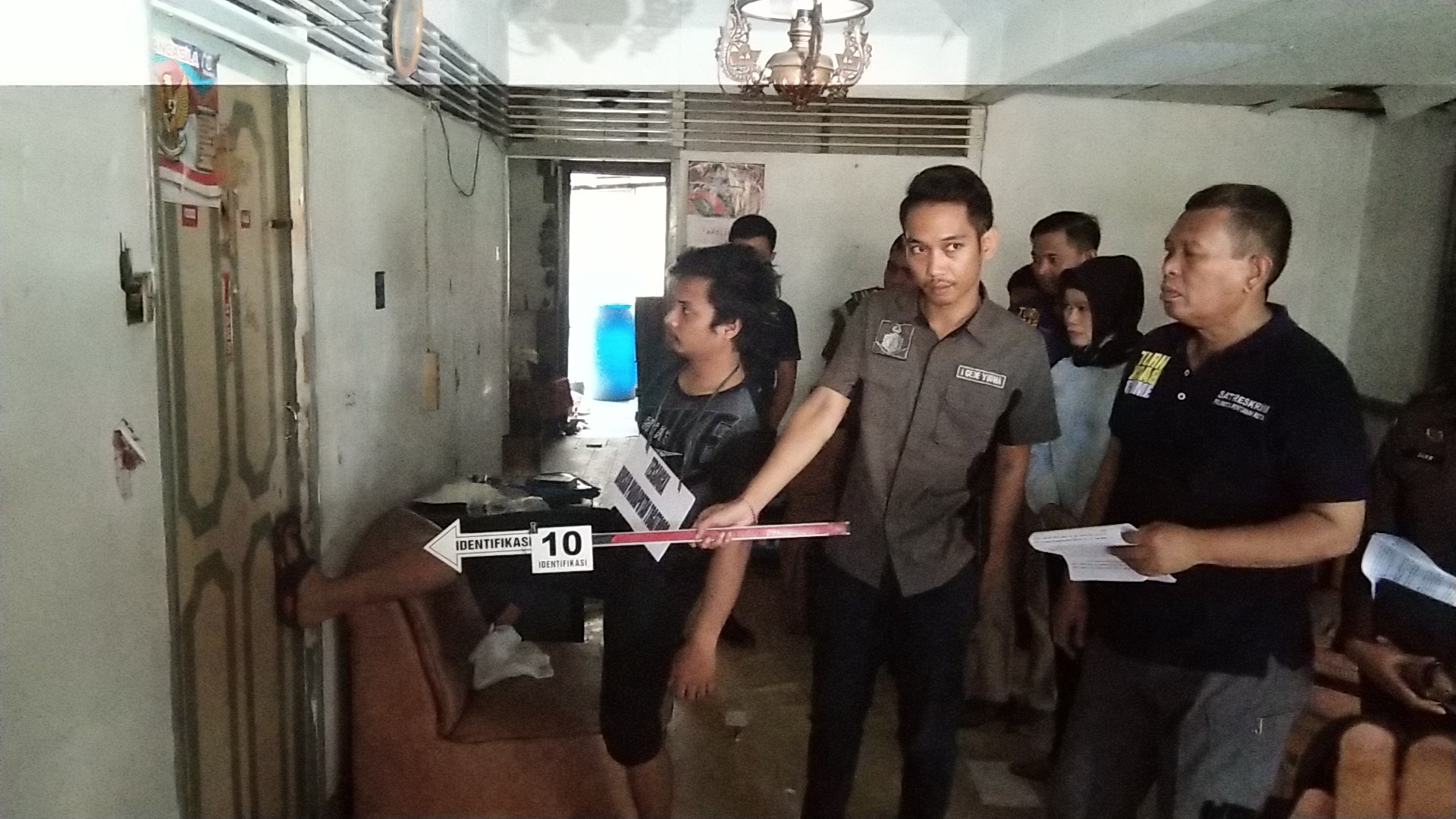 22 Adegan Diperankan Pada Rekontruksi Kasus Penemuan Mayat Perempuan di Jalan Veteran