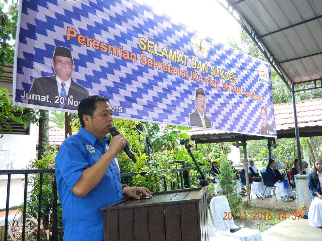 Dekan Sebut Lasarus Kebanggaan FISIP Untan