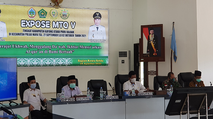 Expose Persiapan MTQ ke-Lima, Effendi Ahmad Imbau Penerapan Prokes Ketat Perlu Diperhatikan