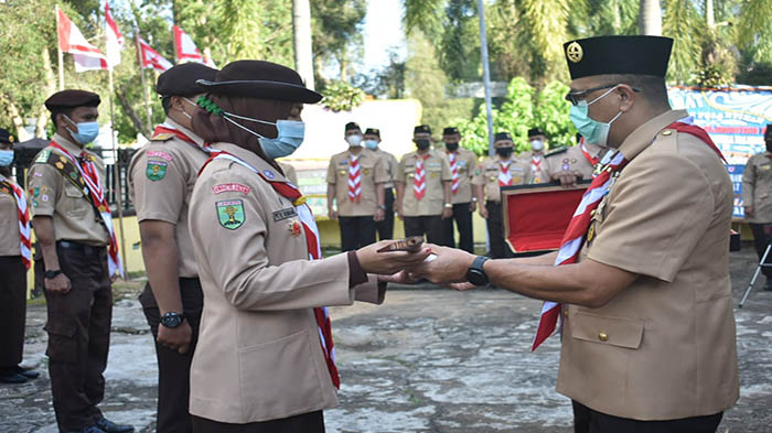 Lantik Pengurus DKD Gerakan Pramuka Kalbar, Syarif Abdullah : Pramuka Tempat Pengabdian dan Belajar