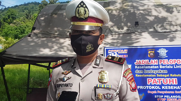 Satlantas Polres Kayong Utara Fokus Razia Administrasi Kelengkapan Kendaraan dan Helm