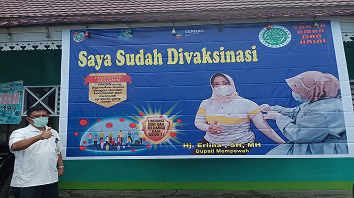 Pekan Ini Lima Ribu Warga Mempawah Ditargetkan Terima Vaksin Covid-19