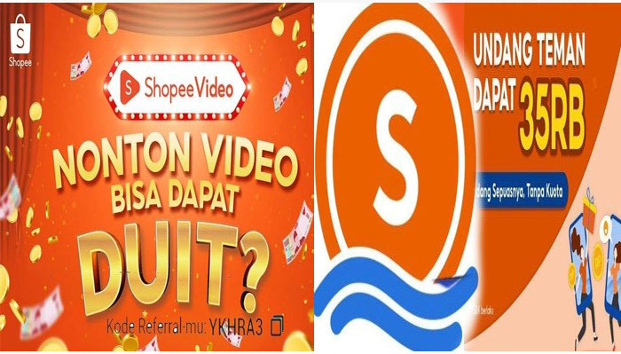 Shopee Video dan SeaBank Penghasil Uang Online , Cek Kode Referral dan Cara Masukkan