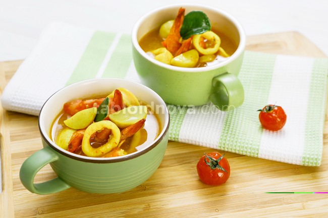 Seafood Kuah Asam Pedas, 30 Menit Aja Loh Membuatnya!