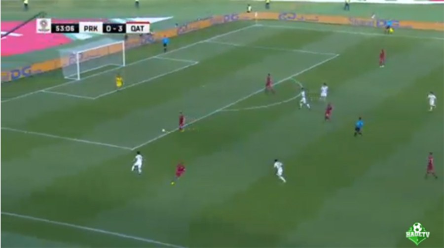 Sedang Berlangsung LIVE STREAMING Korea Utara vs Qatar, Skor Sementara 0-3