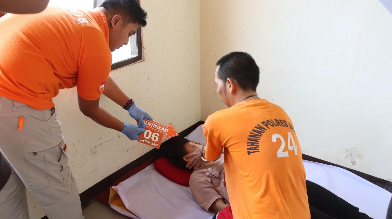 Polres Sekadau Gelar Rekonstruksi Tindak Pidana KDRT Berujung Kematian Ibu Kandung