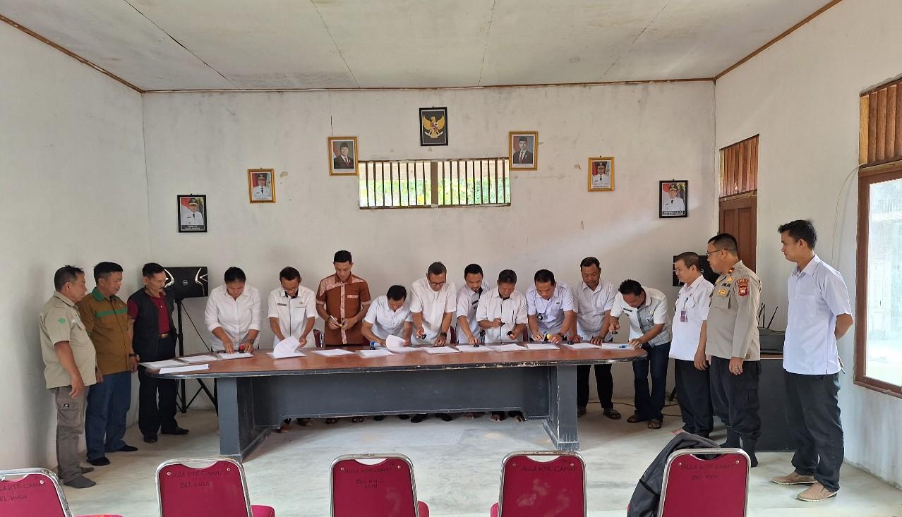 Kapolsek Belitang Hulu IPDA Budi Dorong Koperasi Merah Putih Kelola Anggaran Secara Profesional