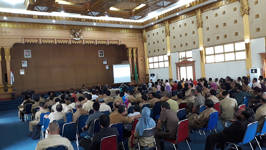 Pemkab Sambas Gelar Rapat Bersama OPD, Tindaklanjuti Pemeriksaan BPK