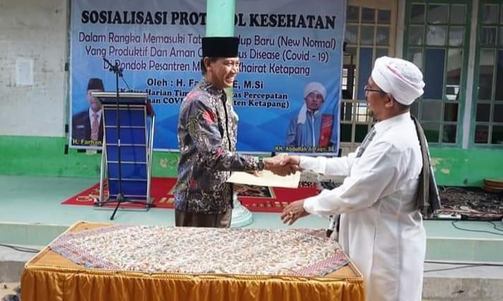 Sekda Ketapang Lakukan Penandatangan NPHD dengan Yayasan Ponpes Mambaul Khairot