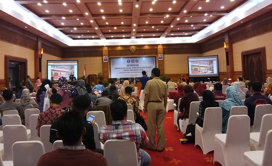 Bedah APBD Kota Pontianak Dihadiri Perwakilan KPK