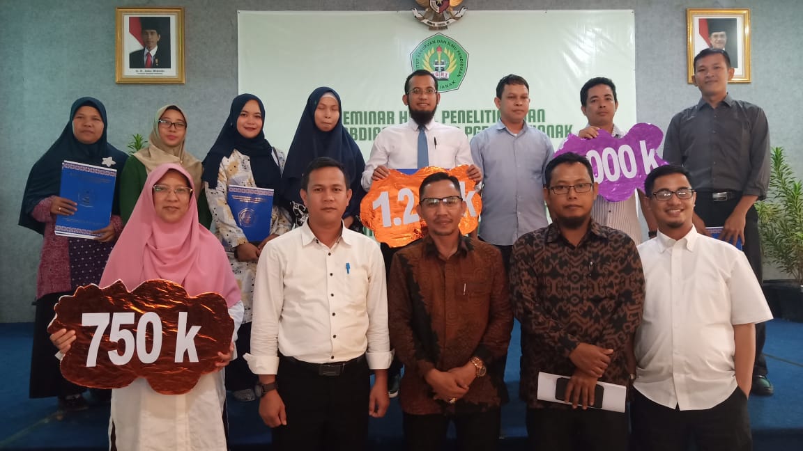 Seminar Hasil Penelitian & Pengabdian APBS IKIP PGRI Pontianak 2018