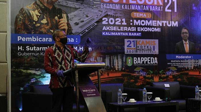 Minta Perbaiki Data, Gubernur Sutarmidji : Produksi Apapun Keluar dari Kalbar Harus Tercatat