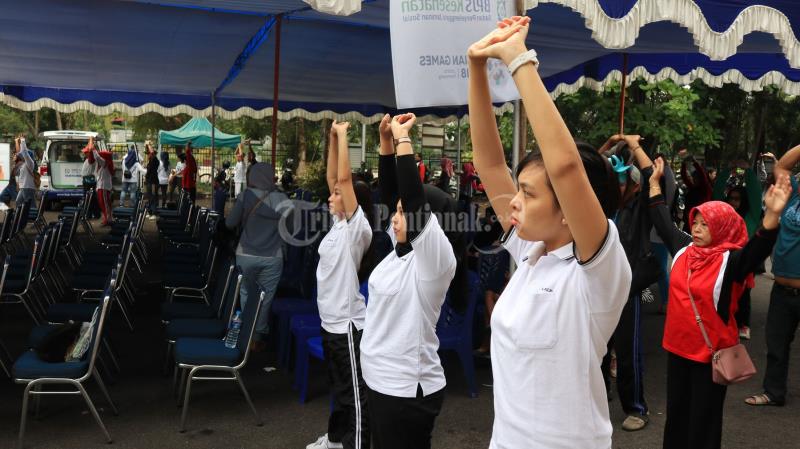 Gelar Senam Sehat Kolosal, BPJS Kesehatan Kampanyekan Program Pengelolaan Penyakit Kronis