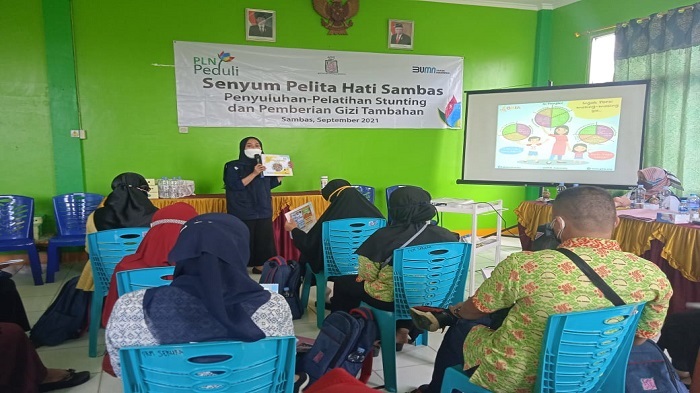 Tekan Angka Stunting di Sambas, PLN Berikan Bantuan Pelatihan Kader Posyandu