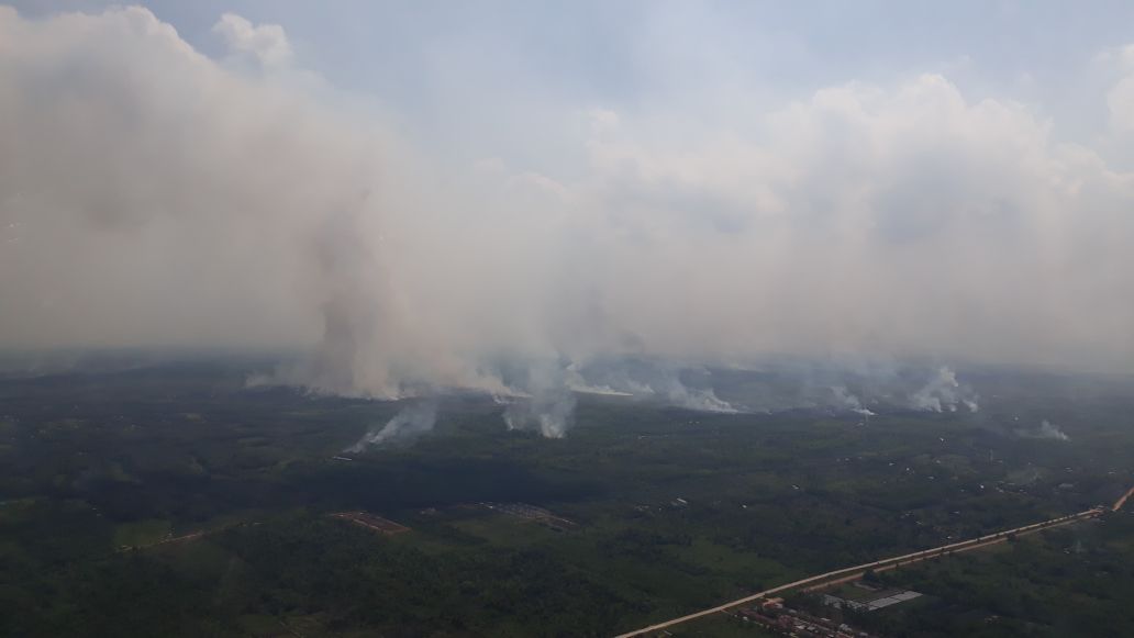 Muncul Tiga Titik Api di Kubu Raya, Manggalani Agni Menanganinya dengan Cepat