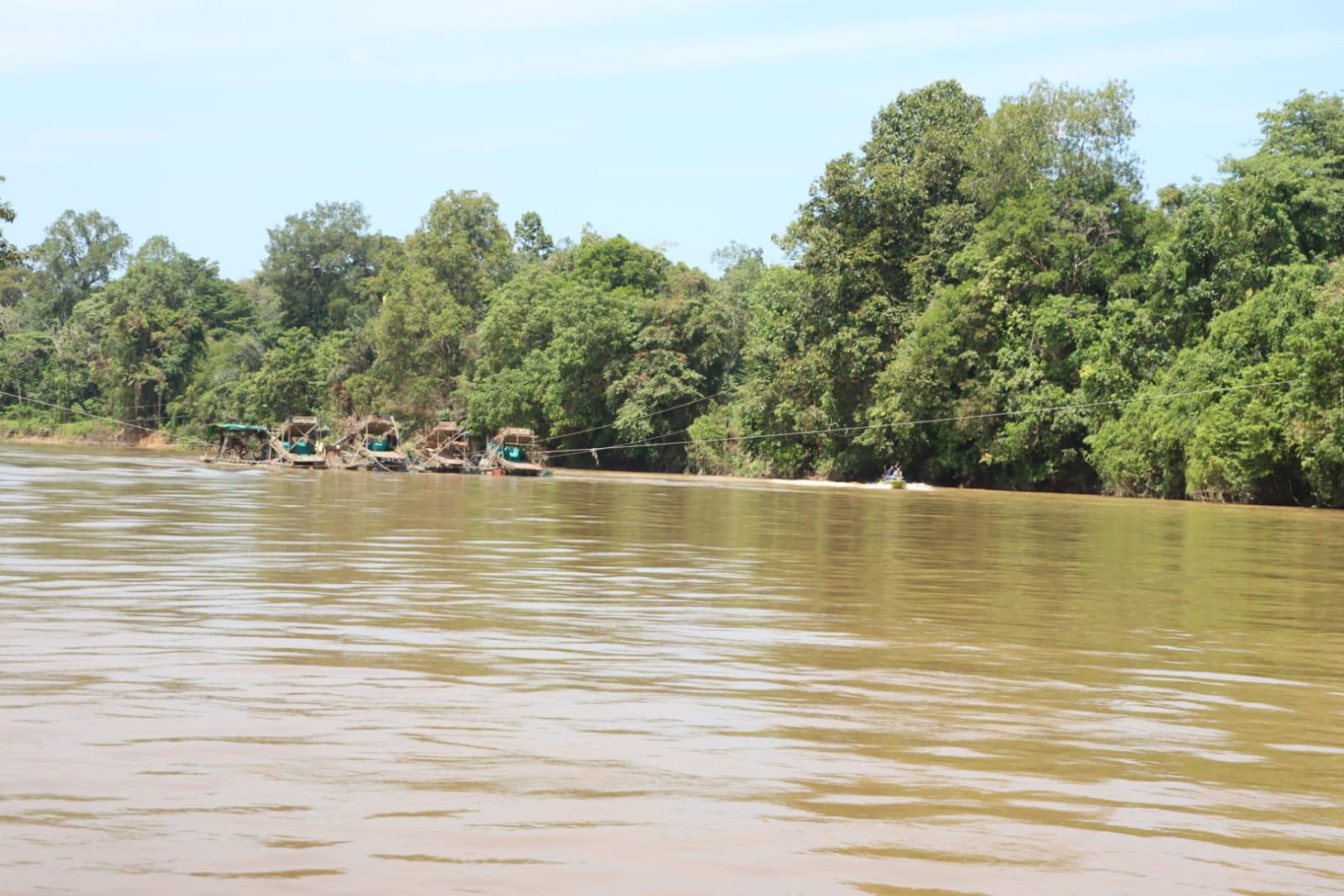 Polres Sekadau Cek Dugaan Aktivitas PETI di Aliran Sungai Sekadau - Tribunpontianak.co.id