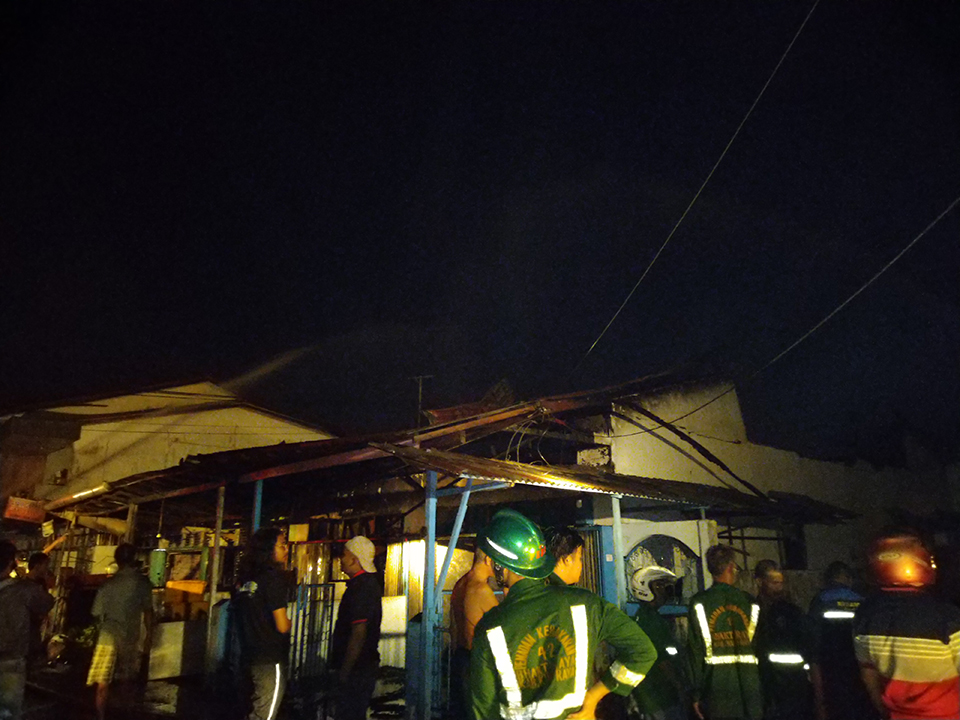 Kebakaran Diduga Dipicu dari Tabung Gas, Satu Warga Dilaporkan Alami Luka Bakar
