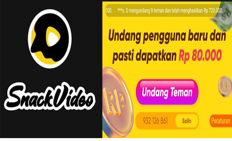 UPDATE Snack Video Menaikkan Hadiah Uang Menjadi Rp 80 Ribu, Ini Cara Dapat Uang dari Snack Video