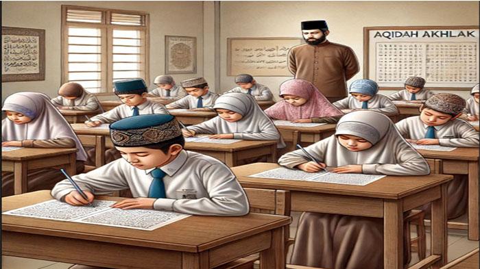 50 SOAL UAS SAS PAS AQIDAH Akhlak Kelas 4 Semester 2 Kurikulum Merdeka Lengkap Kunci Jawaban Aqidah