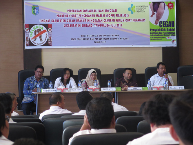 Tujuh Orang Meninggal Akibat Kaki Gajah di Sintang