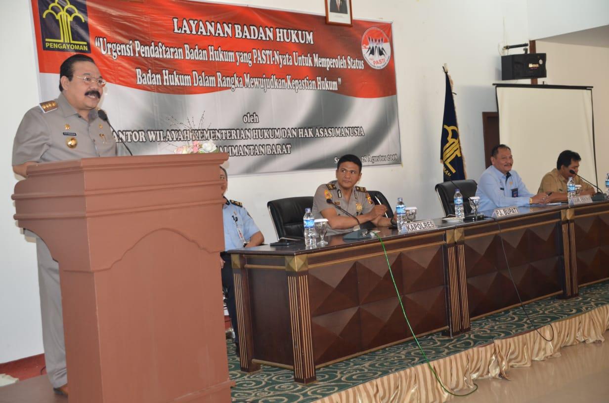 Yusniarsyah Sebut Badan Hukum Yang Belum Berkepastian Hukum Akan Berdampak Pada Hal Ini