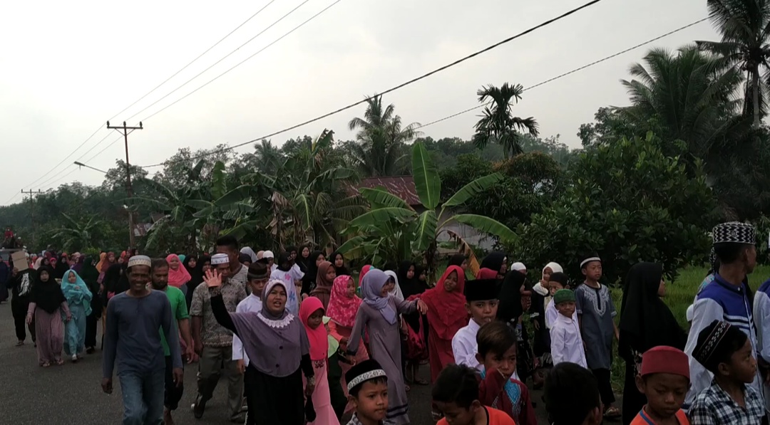 Sambut Tahun Baru Islam 1441 H, Pemuda Desa Pasir Gelar Pawai dan Berbagai Perlombaan