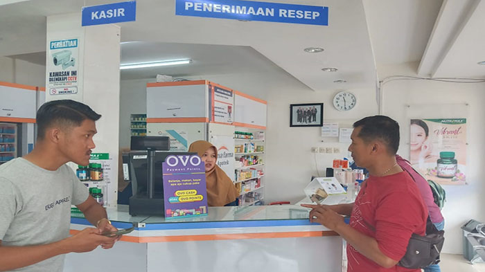 Redam Kepanikan Masyarakat, Polsek Pontianak Timur Monitoring ke Puskesmas dan Rumah Sakit