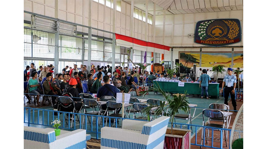 Capres Prabowo Sandi Menang Telak di Lapas Pontianak