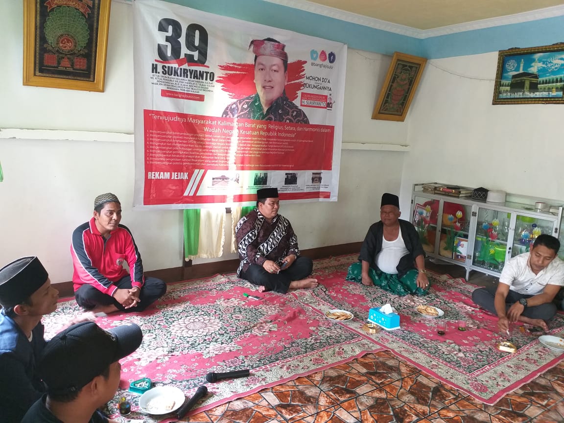 Serap Aspirasi, Sukiryanto Silaturahim dengan Masyarakat Desa Lingga