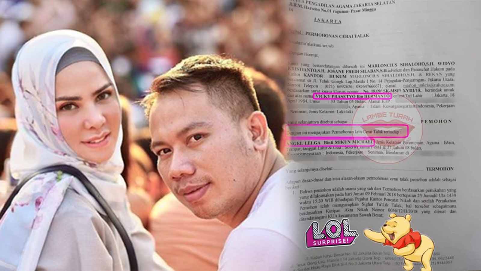 Adik Dibacok 7 Orang Tak Dikenal, Vicky Prasetyo Ungkap Kemunafikan dan Hijab, Sindir Angel Lega?