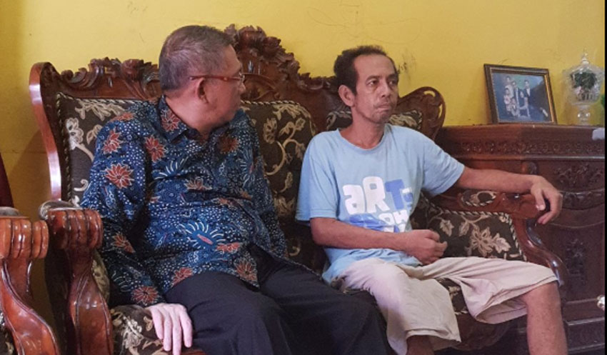 Gubernur Sutarmidji Jenguk dan Papah Nazirin Yang Berjuang Melawan Sakit, Doa Mengalir