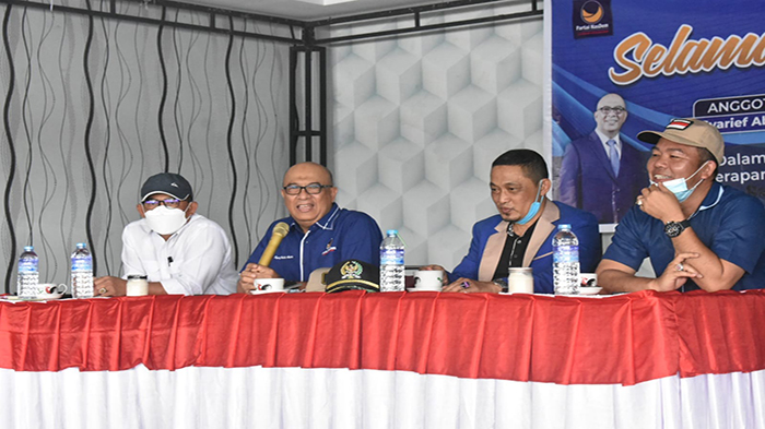 Syarief Abdullah Reses di Sambas, Ajak Masyarakat Dukung Pembangunan Sungai Sambas Besar