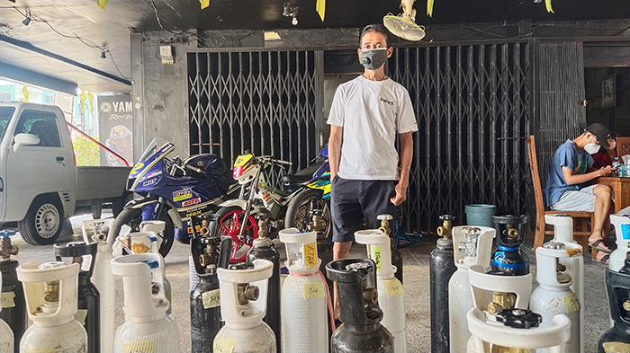 Berikan Oksigen Gratis Bagi Masyarakat, Syarif Mahmud Ajak Semua Pengusaha Peduli Masyarakat