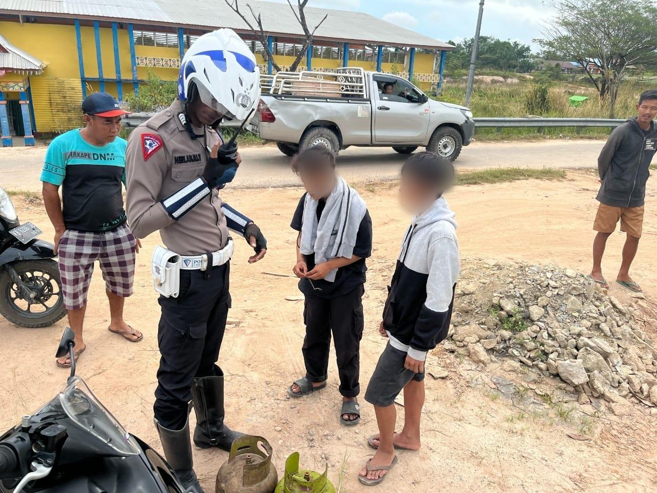 Respons Cepat Bripda Endru Meivino Gagalkan Pencurian Tabung Gas di Jalan Simpang RSUD Melawi