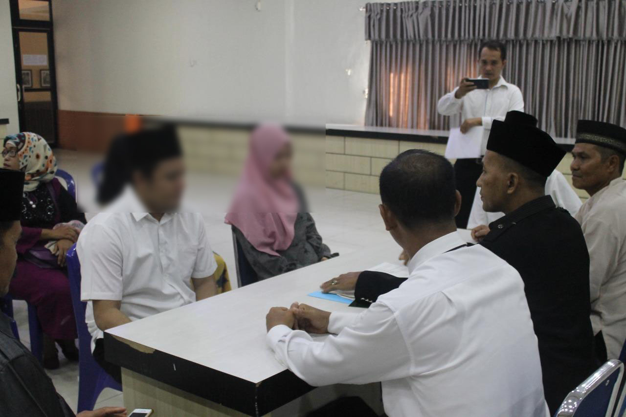 Tersandung Kasus Narkoba, Tahanan Menikah di Mapolres Ketapang