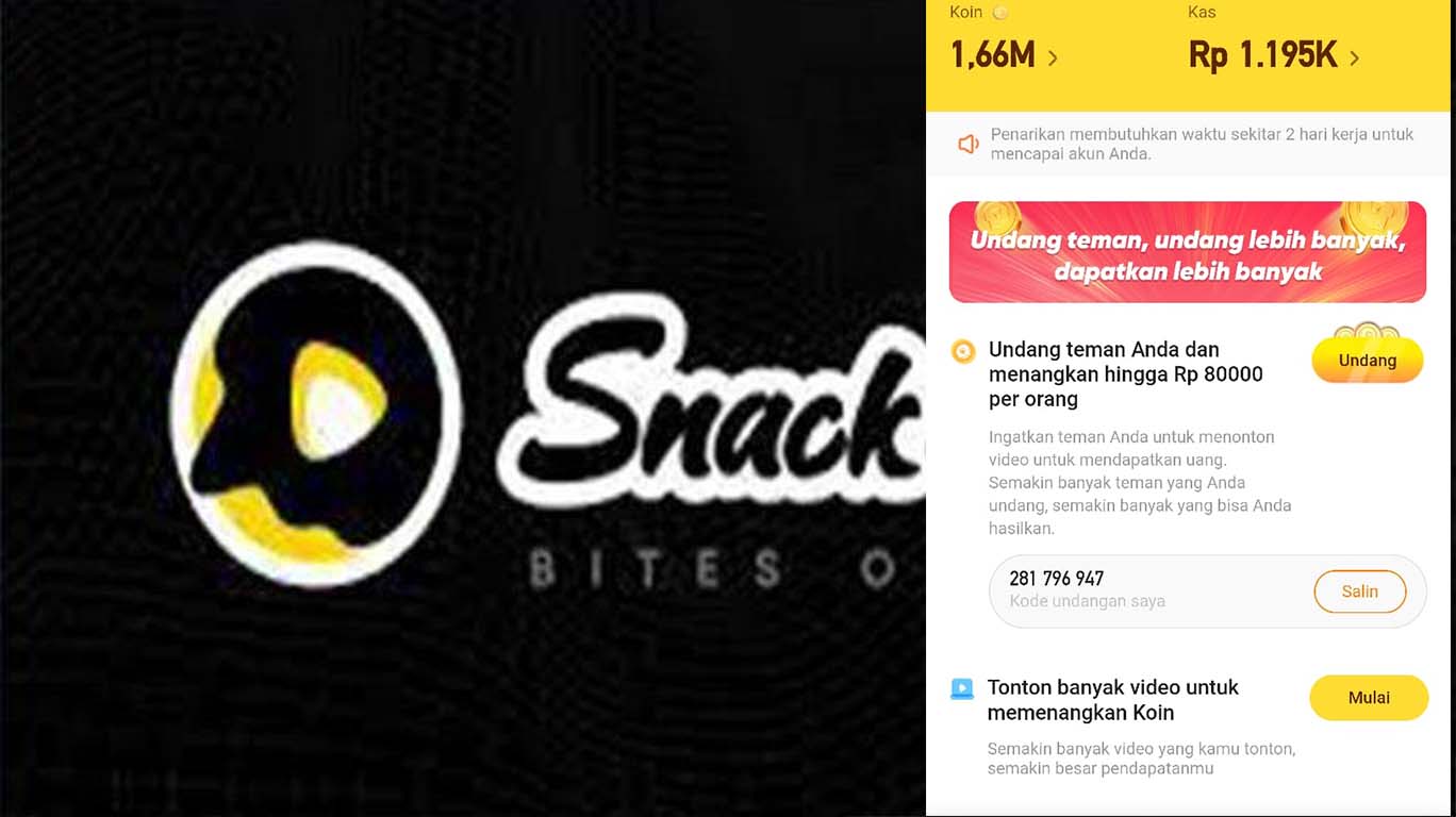 Cara Mendapatkan Koin dari Snack Video Sebagai Penghasilan Nyata, 5 Langkah Hasilkan Uang di SV
