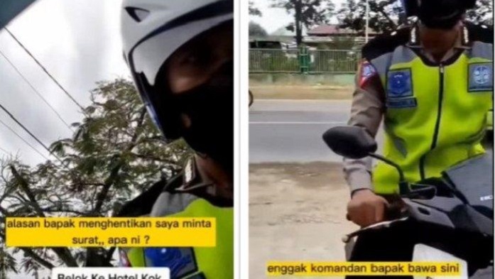 Viral Polisi Tilang Mobil yang Hendak Pulang ke Hotel, Pengendara Mobil: SPT Bapak Mana?