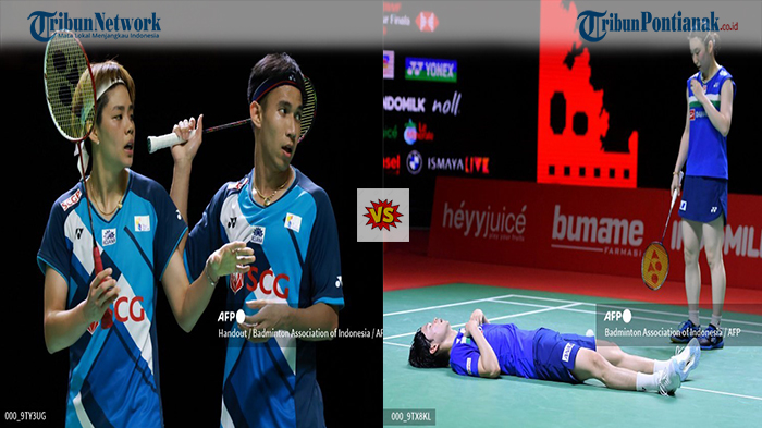 Tayangan Final BWF World Tour Finals 2021 Yuta/Arisa vs Dechapol/Sapsiree Live TVRI Jam 13.00 WIB