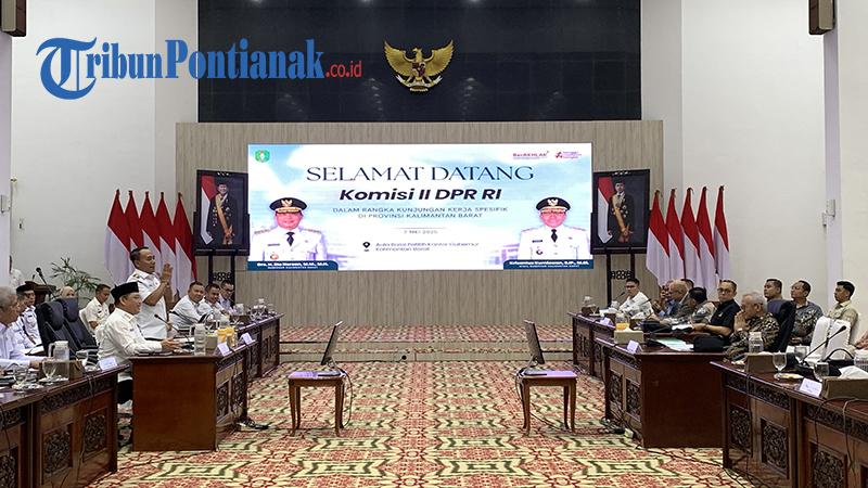 DPR RI Kunker ke Kalbar, Dengarkan Secara Spesifik Informasi dan Permasalahan Pelaksanaan BUMD